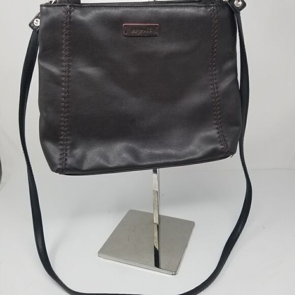 Dark Brown ESPRIT FAUX LEATHER CROSSBODY BAG - Picture 2 of 11